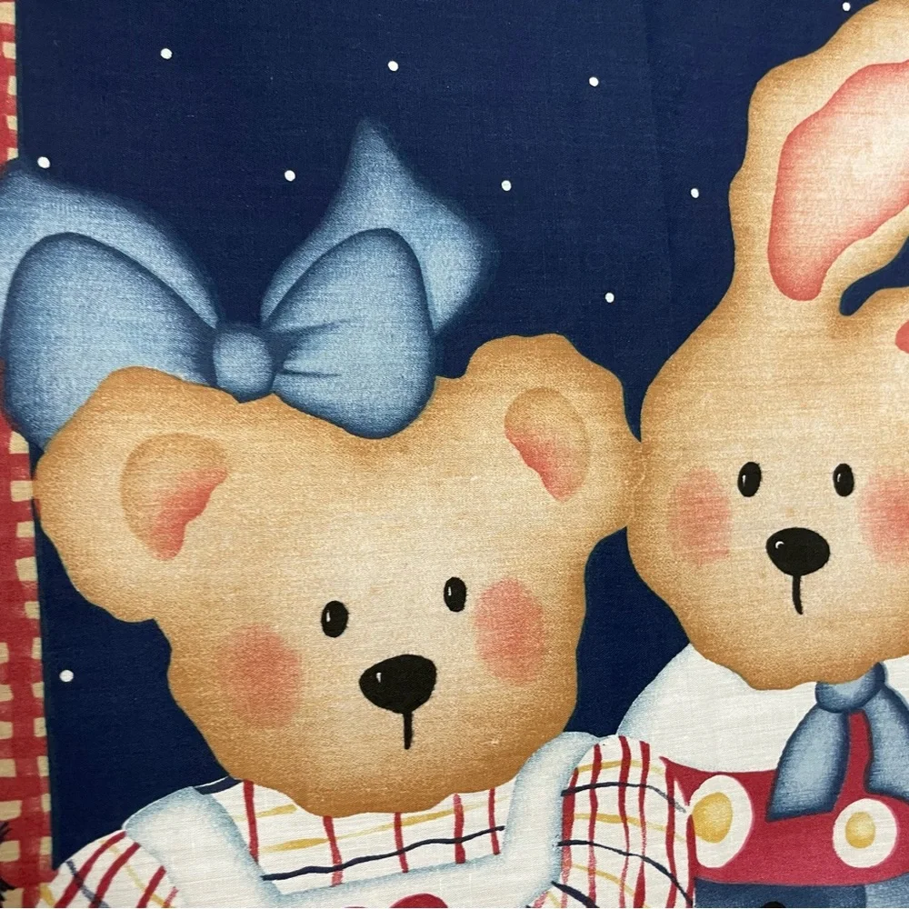 Vintage 1997 Daisy Kingdom Quilt‎ Panel Fabric Project Applique Sew Baby #K29